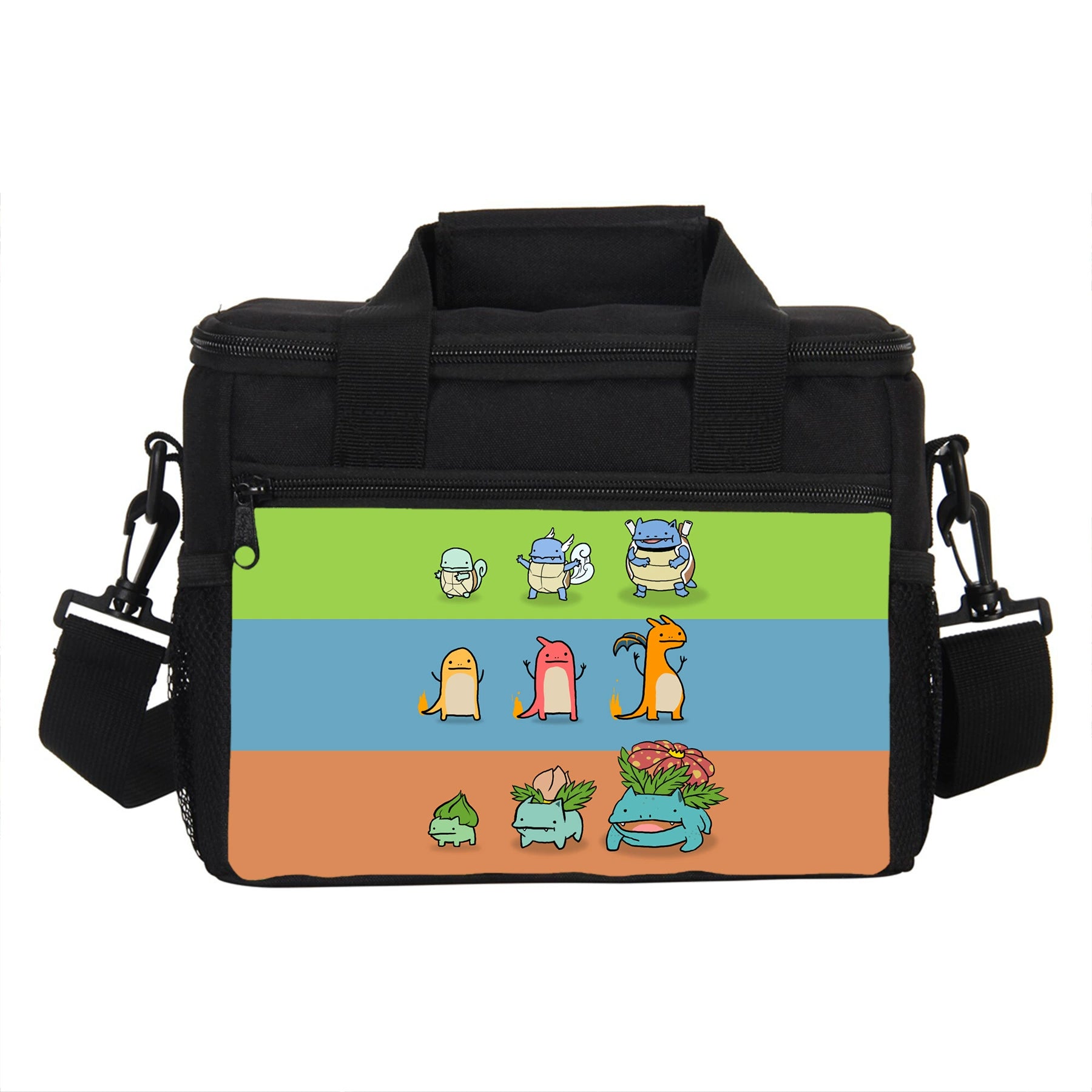 Pokemon Pikachu Portable Lunch Box School Tote Storage Picnic Bag