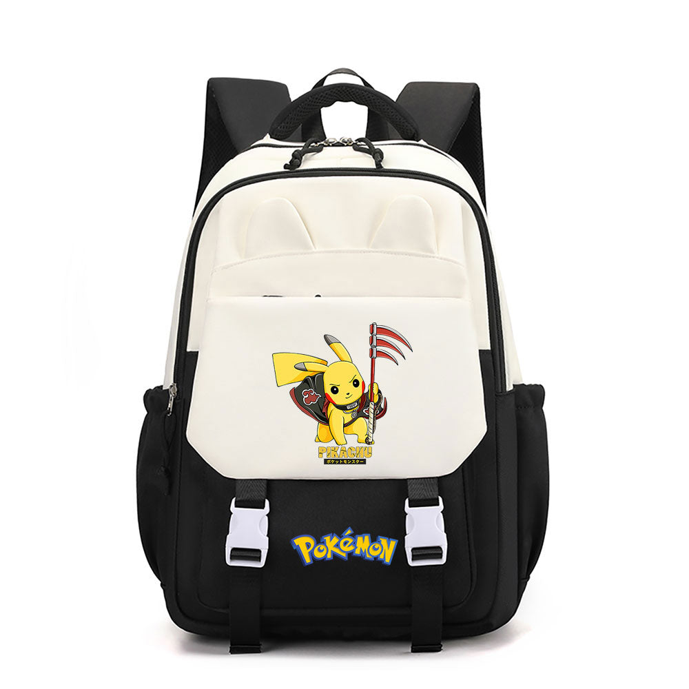 Pokemon Pikachu Waterproof Backpacks Kids School Bags Teenagers Backpack