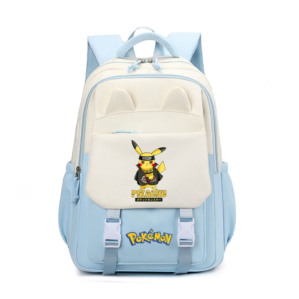 Pokemon Pikachu Waterproof Backpacks Kids School Bags Teenagers Backpack