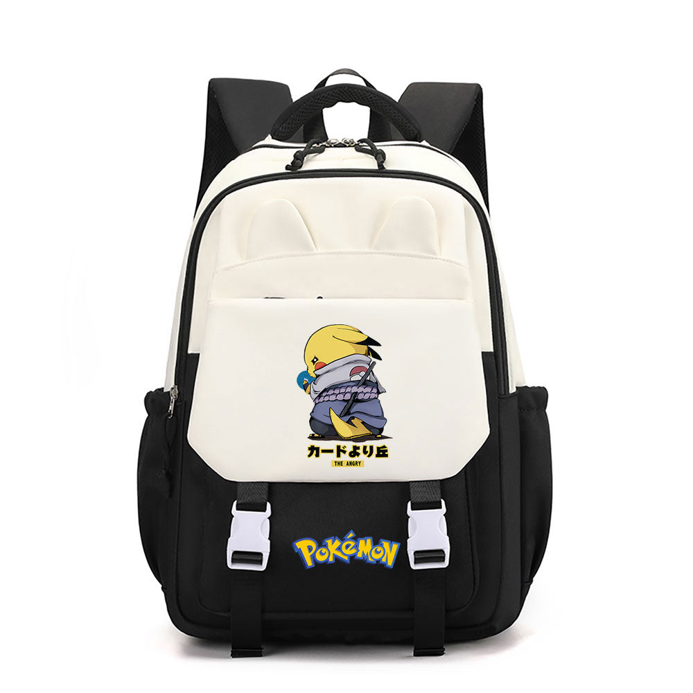 Pokemon Pikachu Waterproof Backpacks Kids School Bags Teenagers Backpack