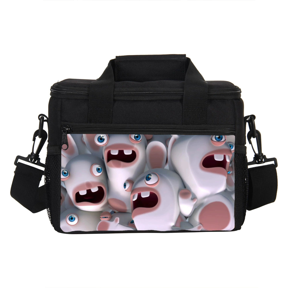 Rabbids Portable Lunch Box School Tote Storage Picnic Bag