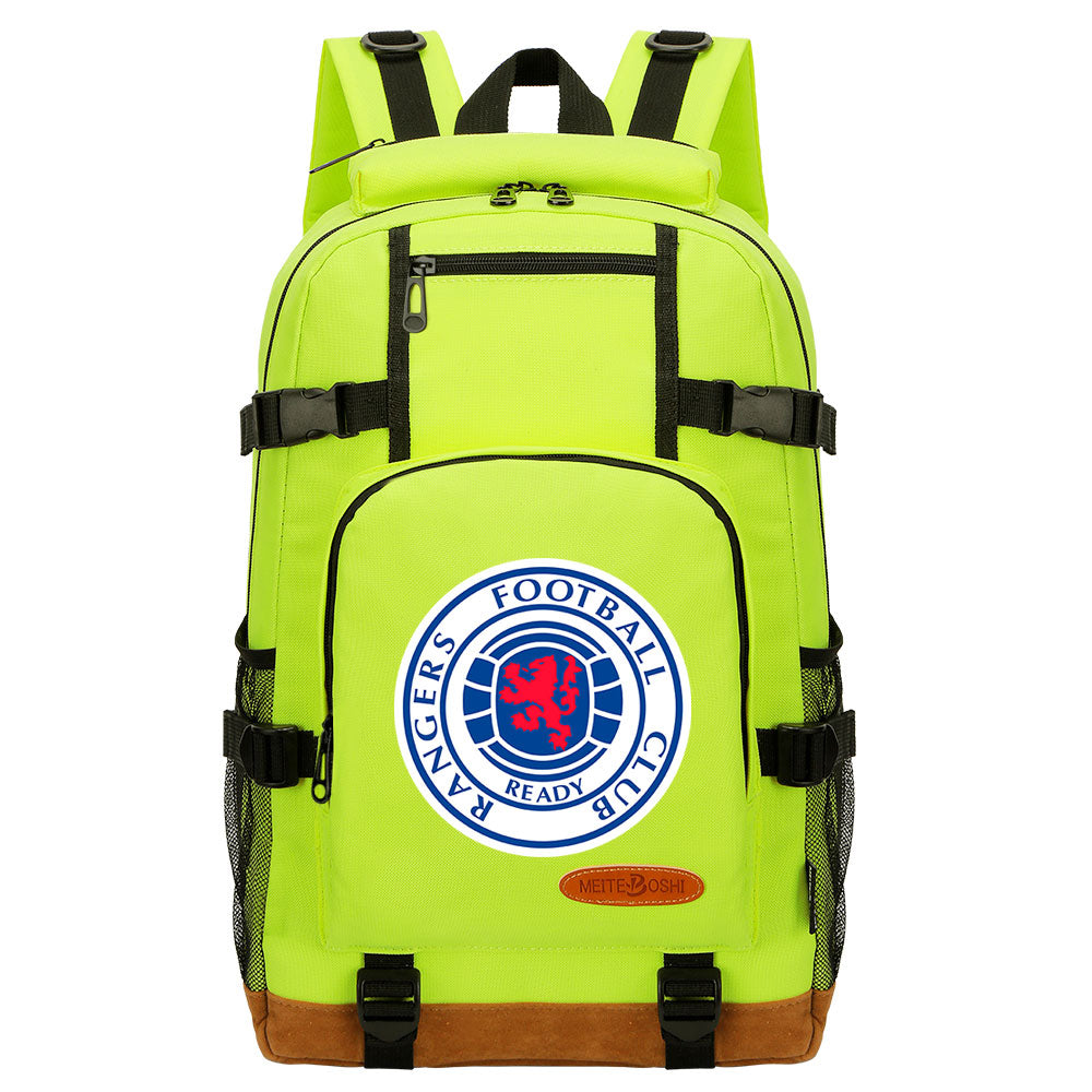 Rangers Football Club School Bookbag Travel Backpack Bags