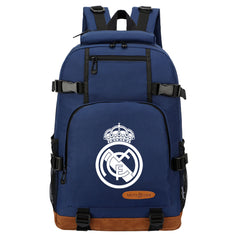 Real Madrid Football Club School Bookbag Travel Backpack Bags