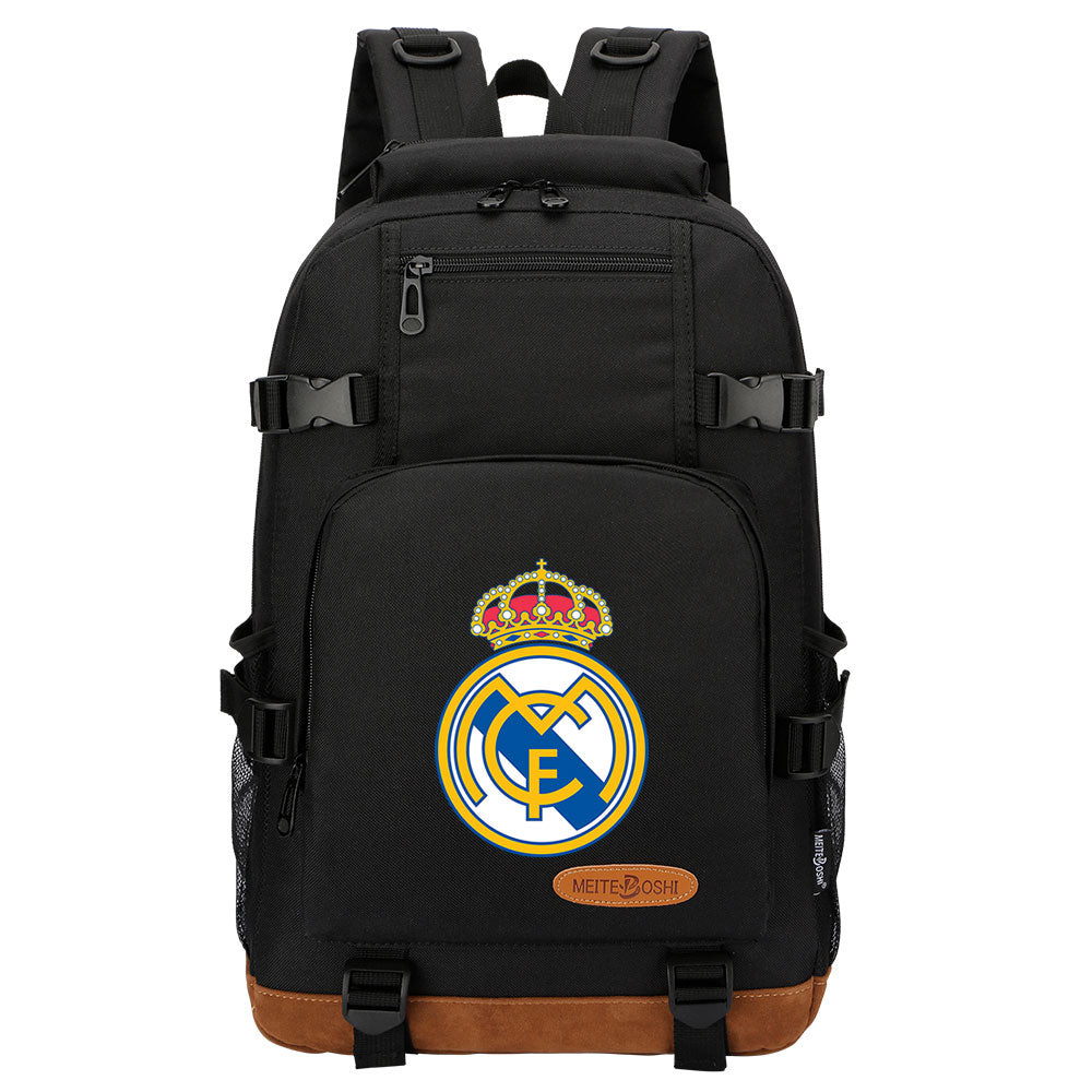 Real Madrid Football Club School Bookbag Travel Backpack Bags