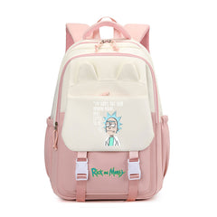 Rick and Morty Waterproof Backpacks Kids School Bags Teenagers Backpack