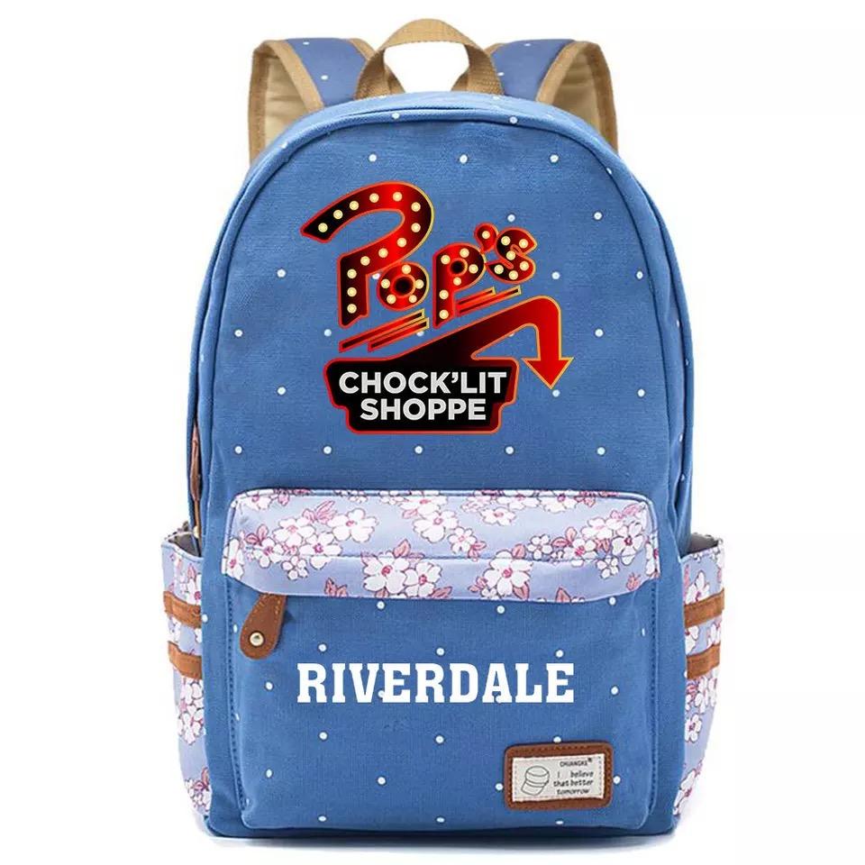 Riverdale Canvas Travel Backpack School Bag