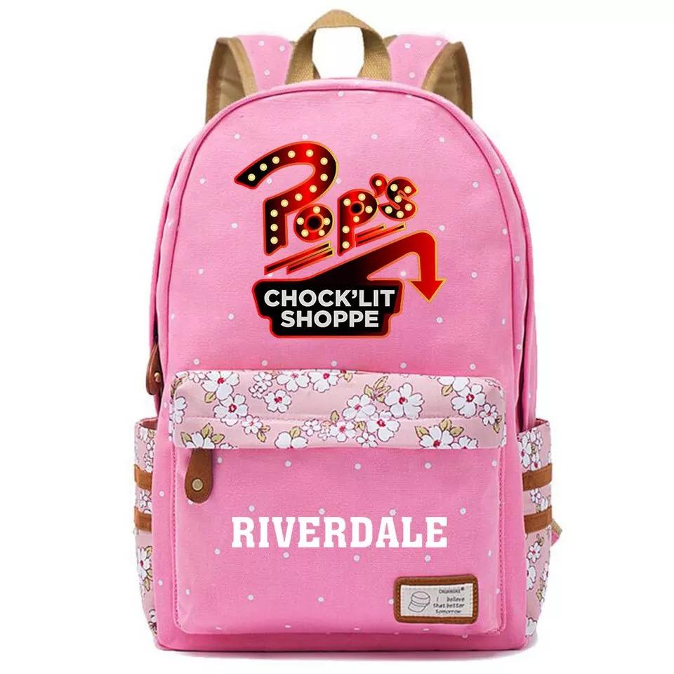 Riverdale Canvas Travel Backpack School Bag
