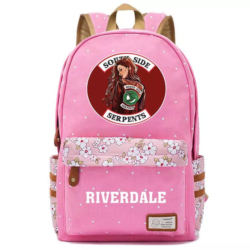 Riverdale Canvas Travel Backpack School Bag