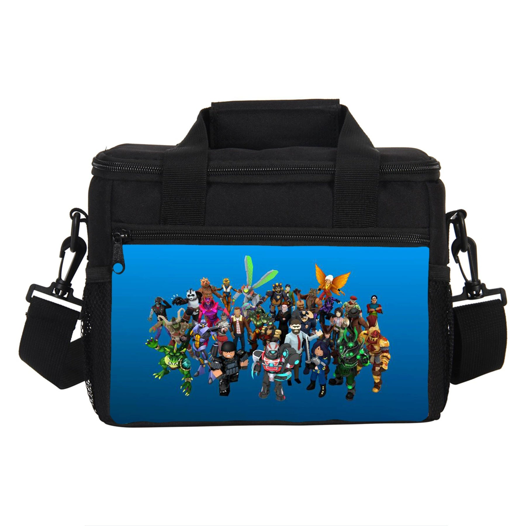 Roblox Portable Lunch Box School Tote Storage Picnic Bag