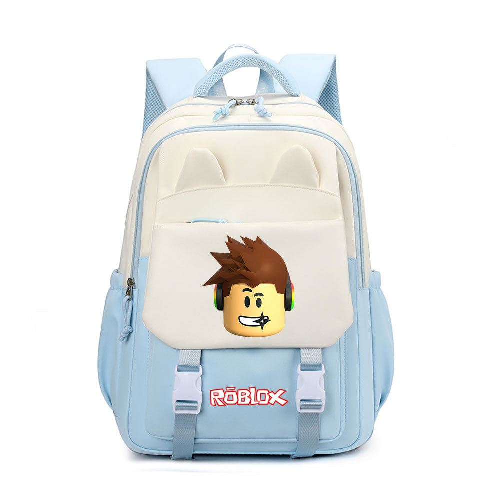 Roblox Waterproof Backpacks Kids School Bags Teenagers Backpack
