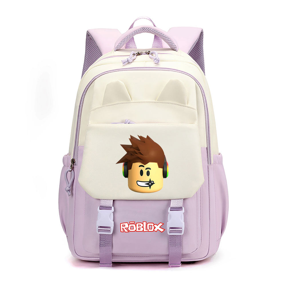 Roblox Waterproof Backpacks Kids School Bags Teenagers Backpack