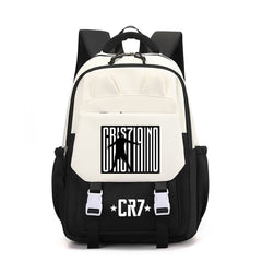 Ronaldo Football CR7 Waterproof Backpacks Kids School Bags Teenagers Backpack