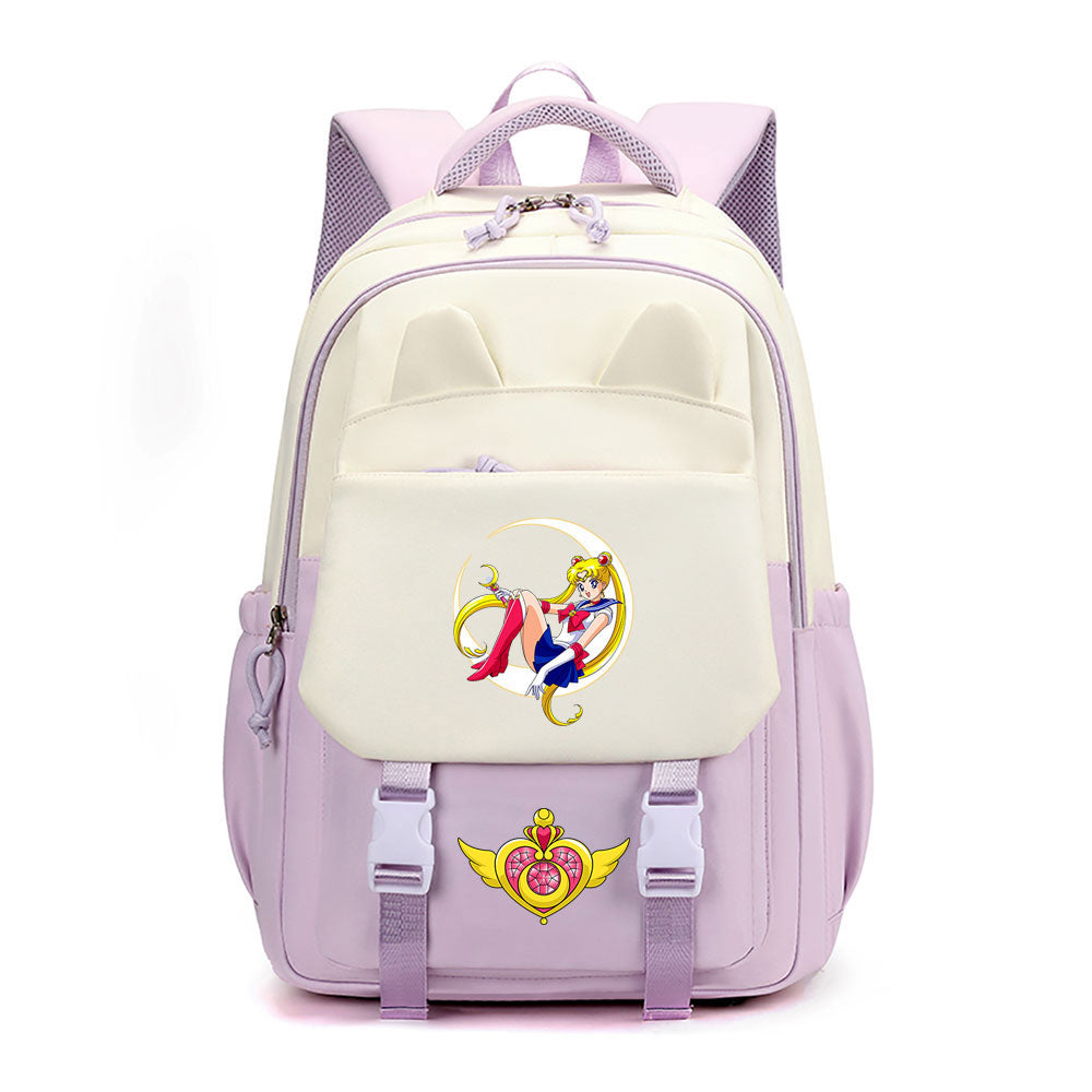 Sailor Moon Waterproof Backpacks Kids School Bags Teenagers Backpack
