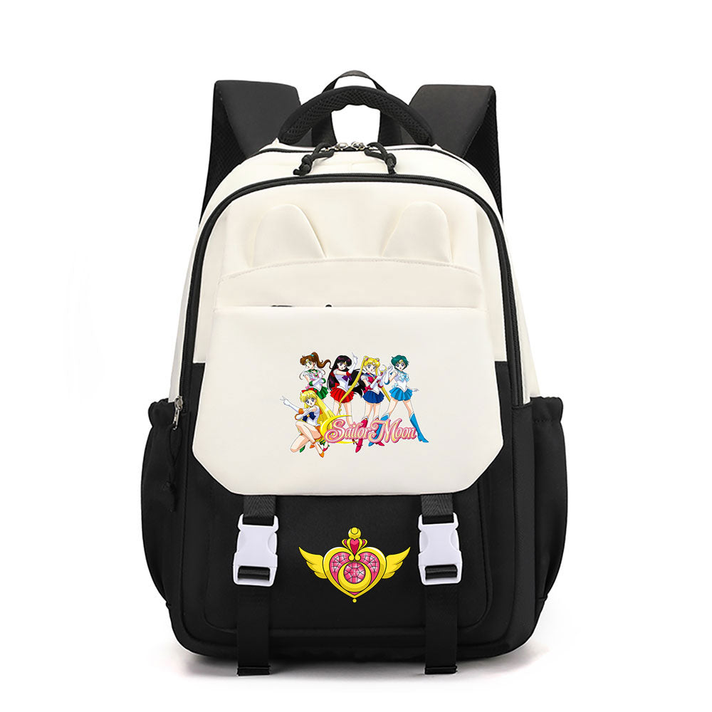 Sailor Moon Waterproof Backpacks Kids School Bags Teenagers Backpack