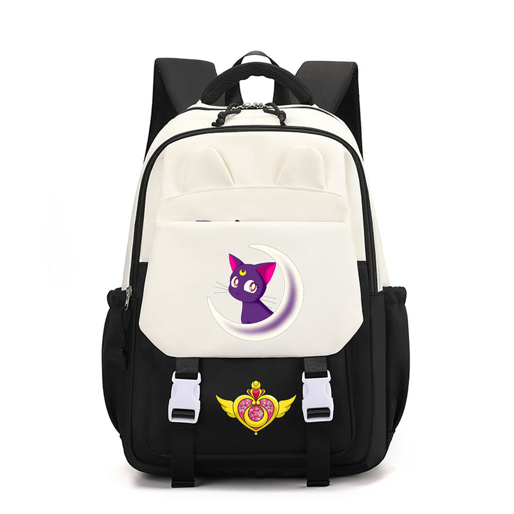 Sailor Moon Waterproof Backpacks Kids School Bags Teenagers Backpack