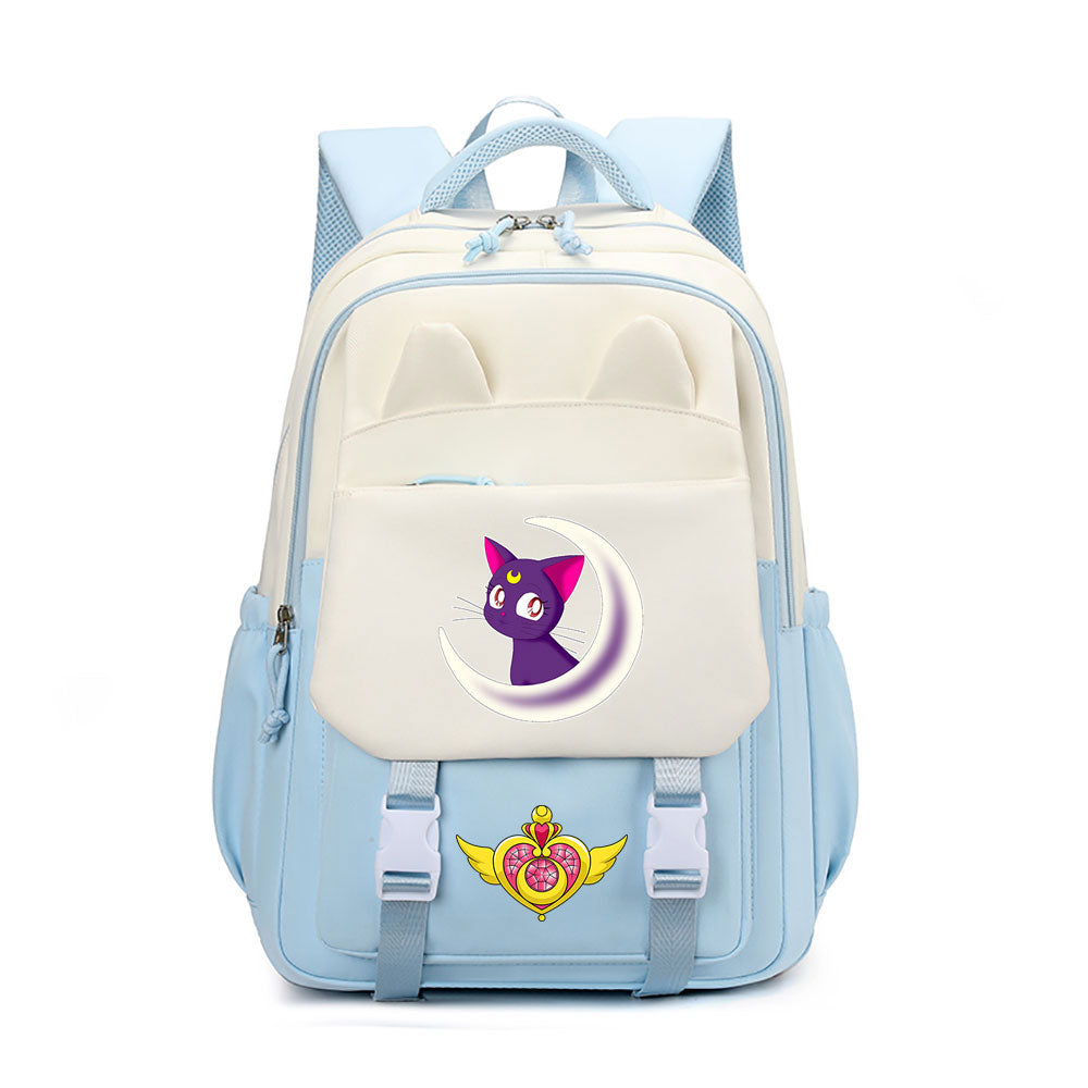 Sailor Moon Waterproof Backpacks Kids School Bags Teenagers Backpack