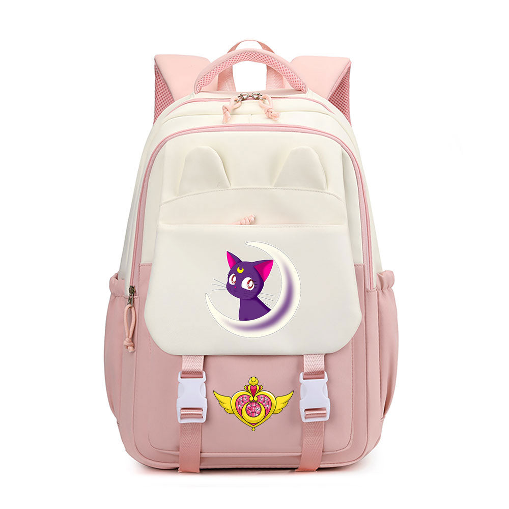 Sailor Moon Waterproof Backpacks Kids School Bags Teenagers Backpack