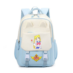 Sailor Moon Waterproof Backpacks Kids School Bags Teenagers Backpack