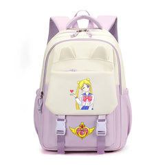 Sailor Moon Waterproof Backpacks Kids School Bags Teenagers Backpack