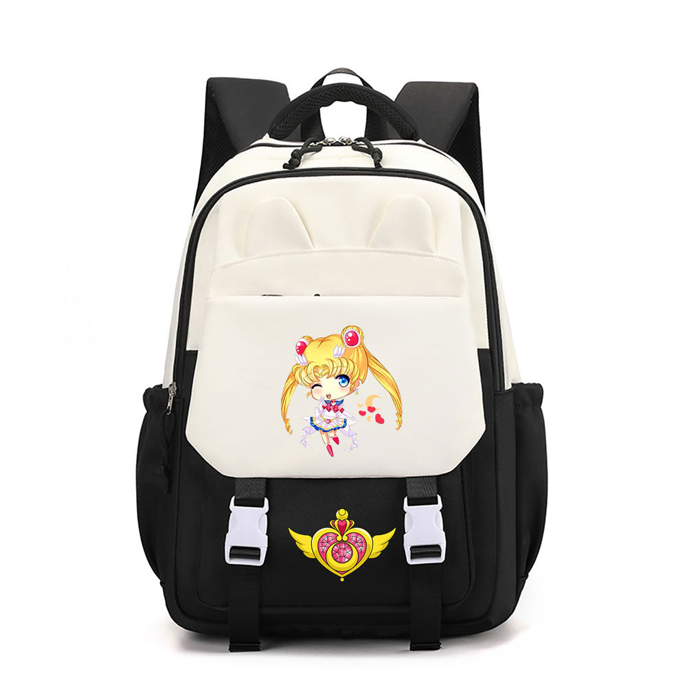 Sailor Moon Waterproof Backpacks Kids School Bags Teenagers Backpack