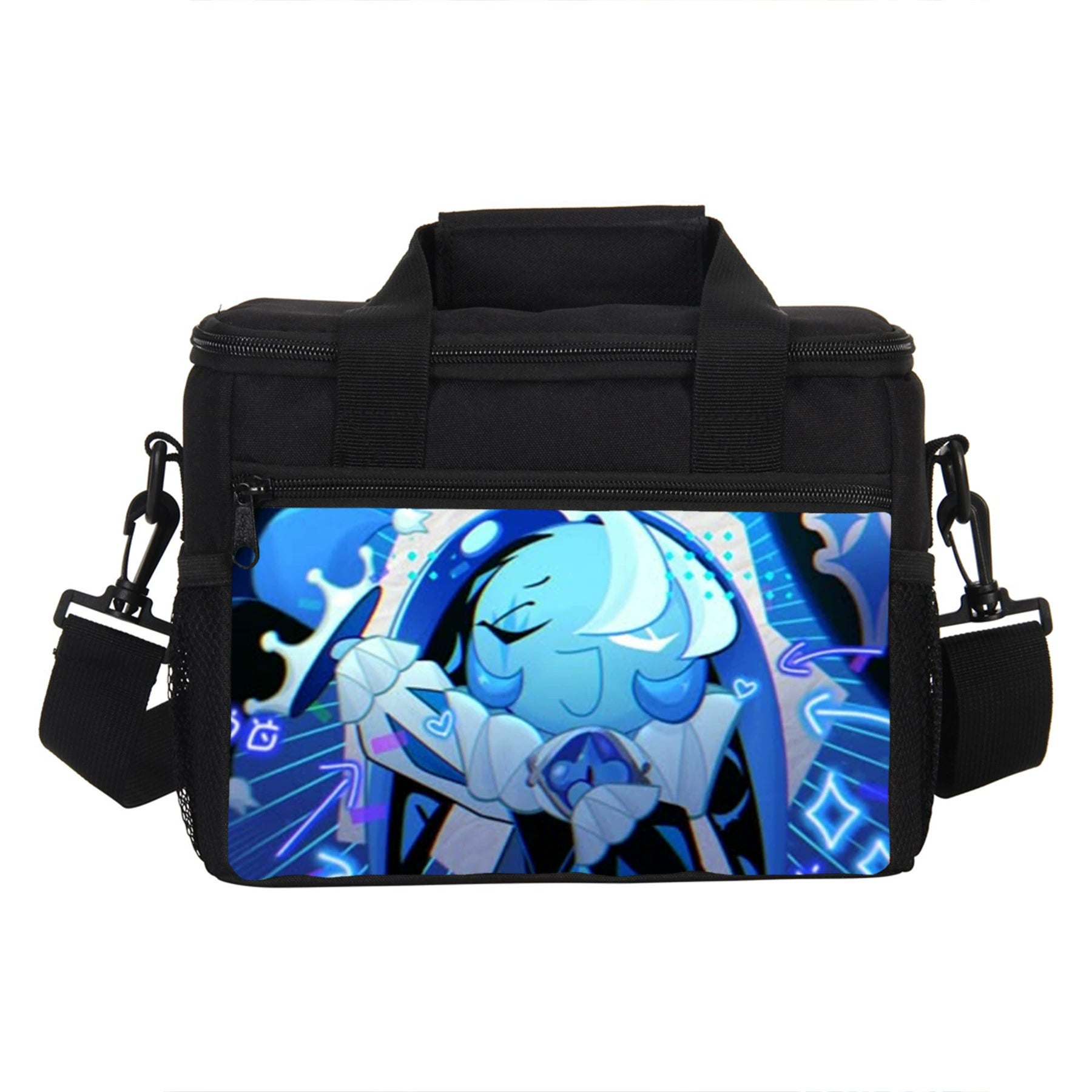 Shadow MilkCookie Portable Lunch Box School Tote Storage Picnic Bag