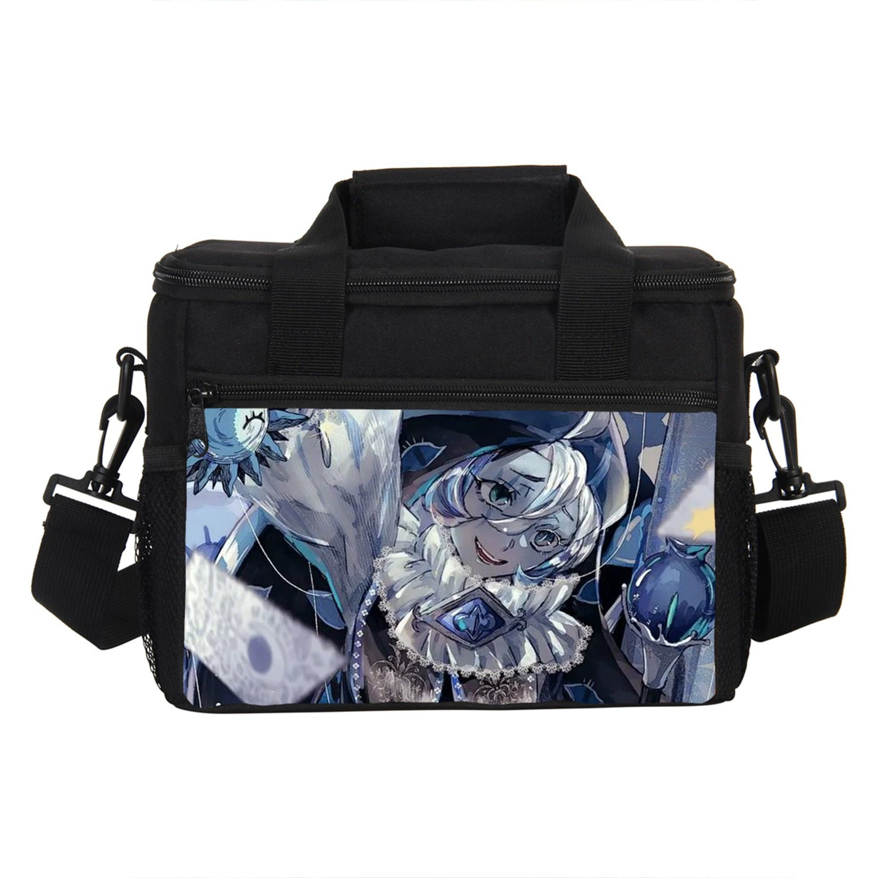 Shadow MilkCookie Portable Lunch Box School Tote Storage Picnic Bag