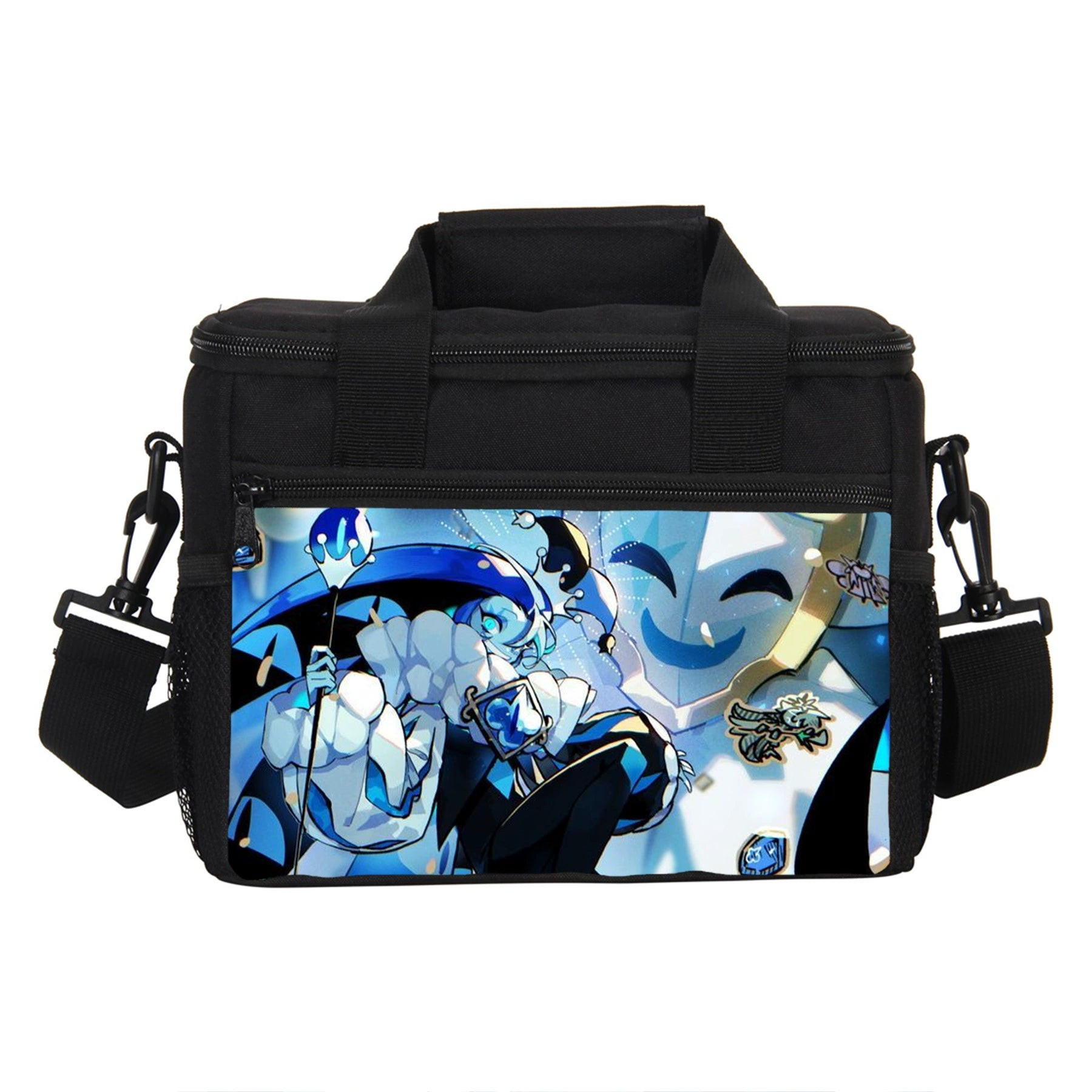 Shadow MilkCookie Portable Lunch Box School Tote Storage Picnic Bag