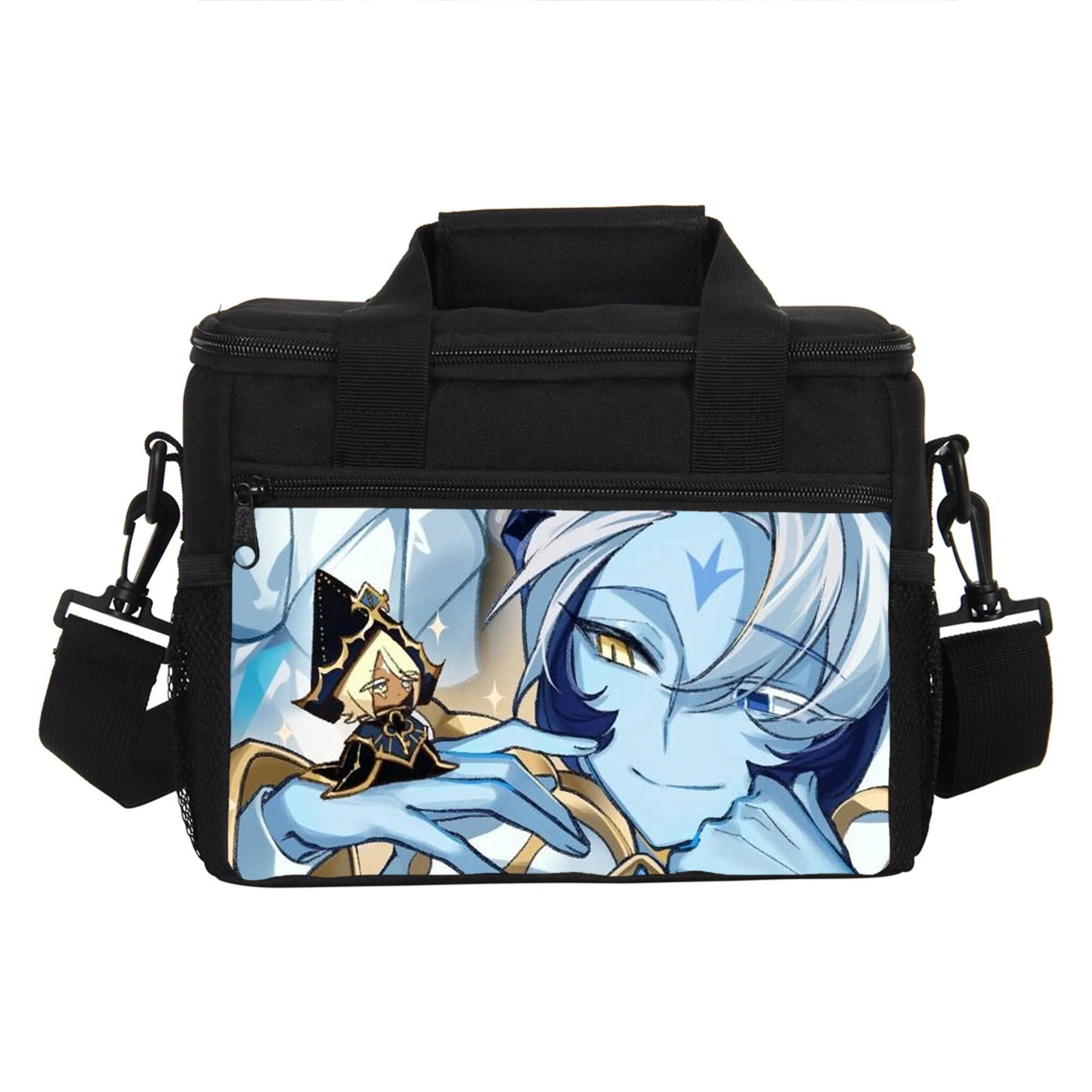 Shadow MilkCookie Portable Lunch Box School Tote Storage Picnic Bag