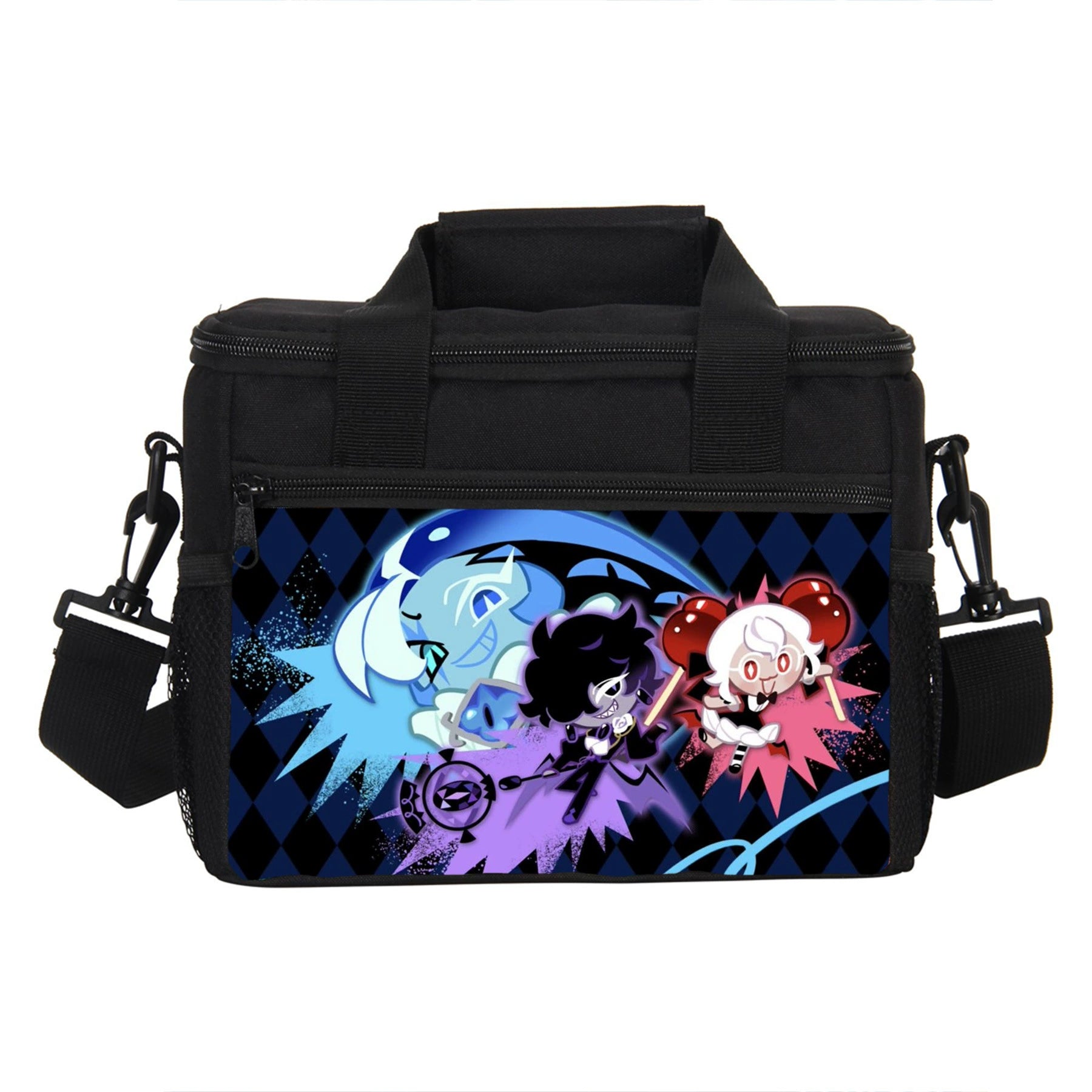 Shadow MilkCookie Portable Lunch Box School Tote Storage Picnic Bag