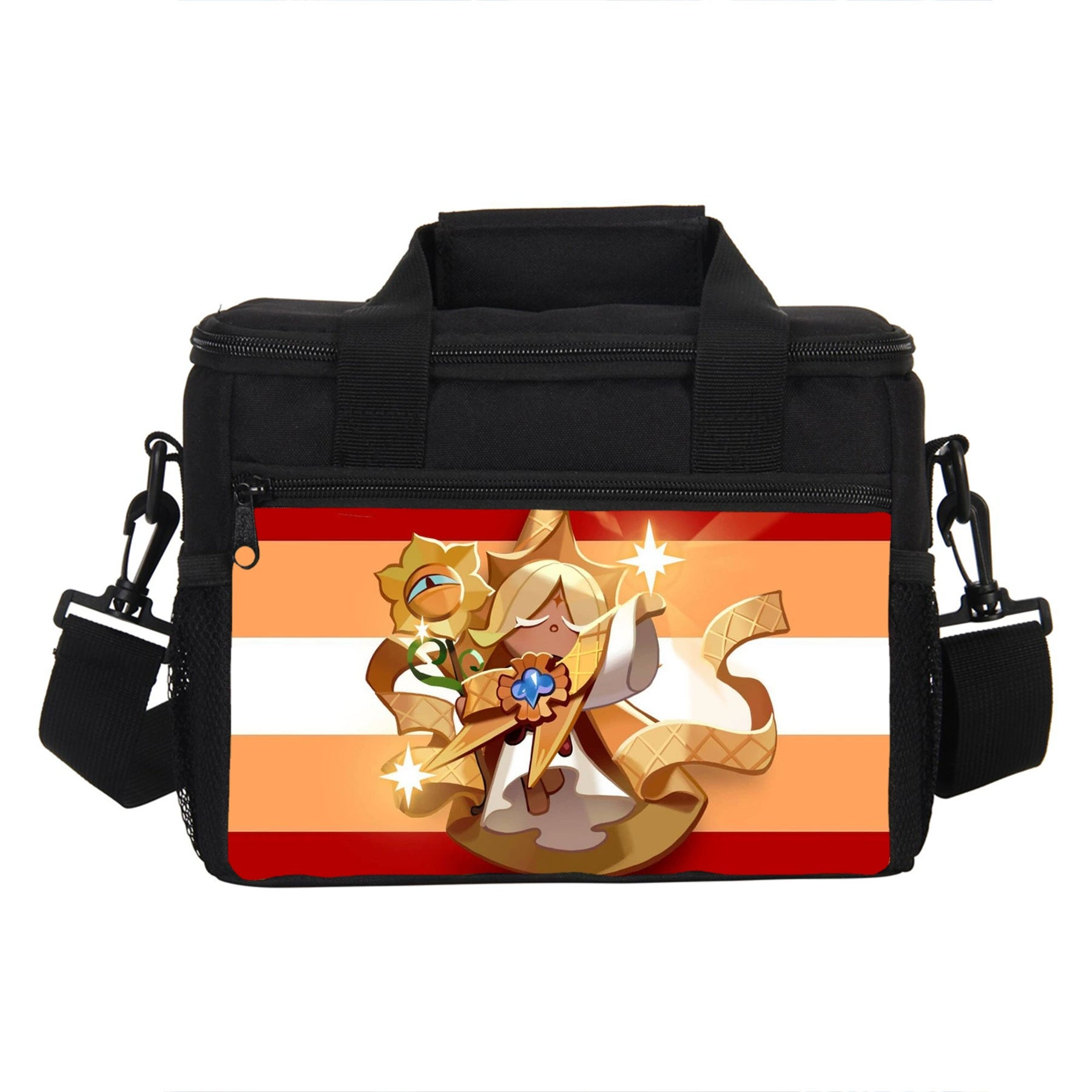 Shadow MilkCookie Portable Lunch Box School Tote Storage Picnic Bag