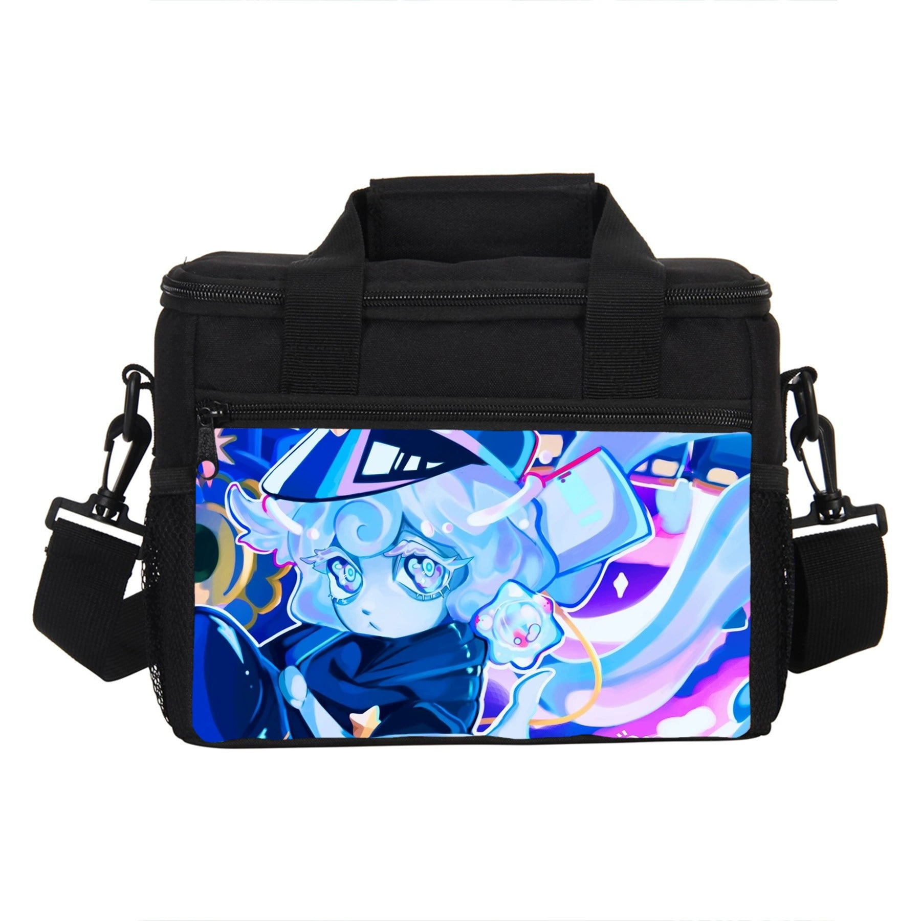Shadow MilkCookie Portable Lunch Box School Tote Storage Picnic Bag
