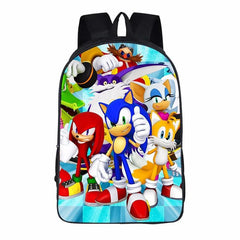 The Hedgehog Cosplay Backpack School Notebook Bag