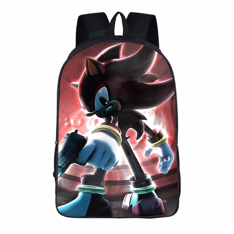 The Hedgehog Cosplay Backpack School Notebook Bag