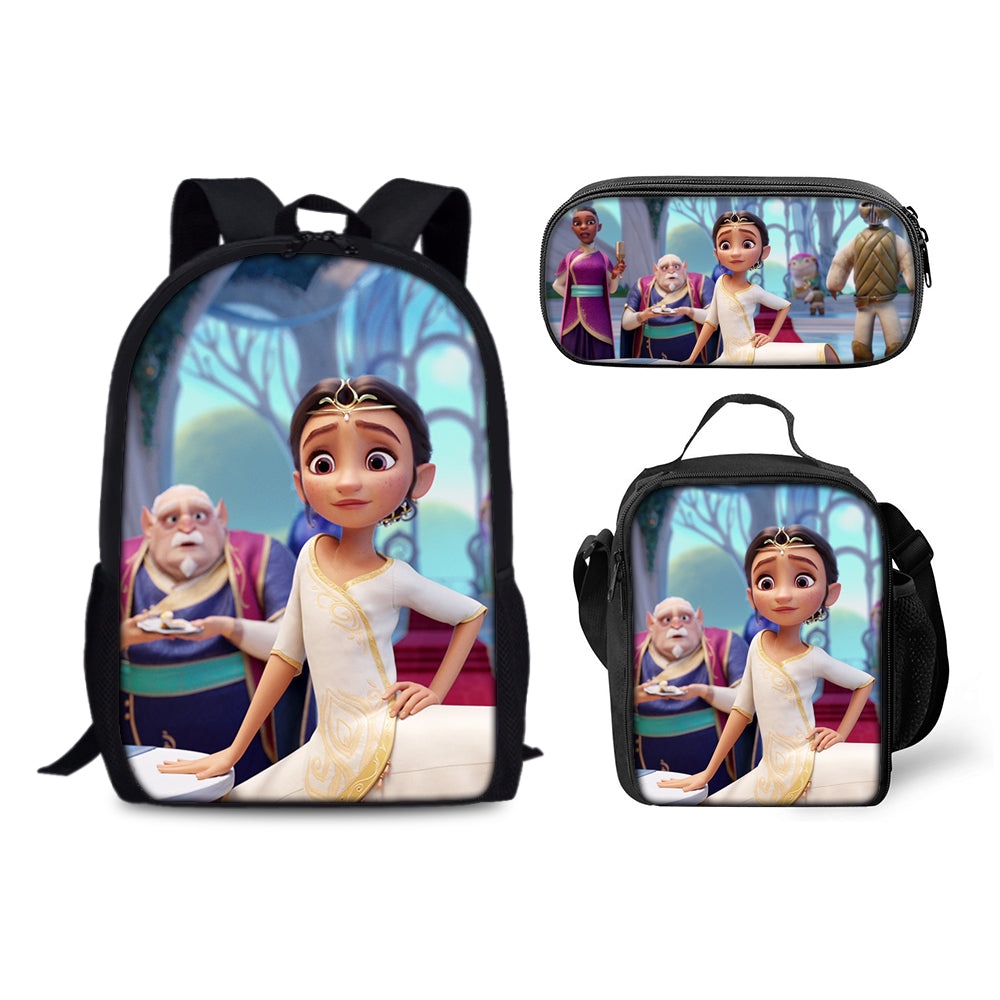 Spellbound Schoolbag Backpack Lunch Bag Pencil Case 3pcs Set Gift for Kids Students