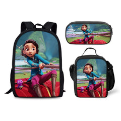 Spellbound Schoolbag Backpack Lunch Bag Pencil Case 3pcs Set Gift for Kids Students