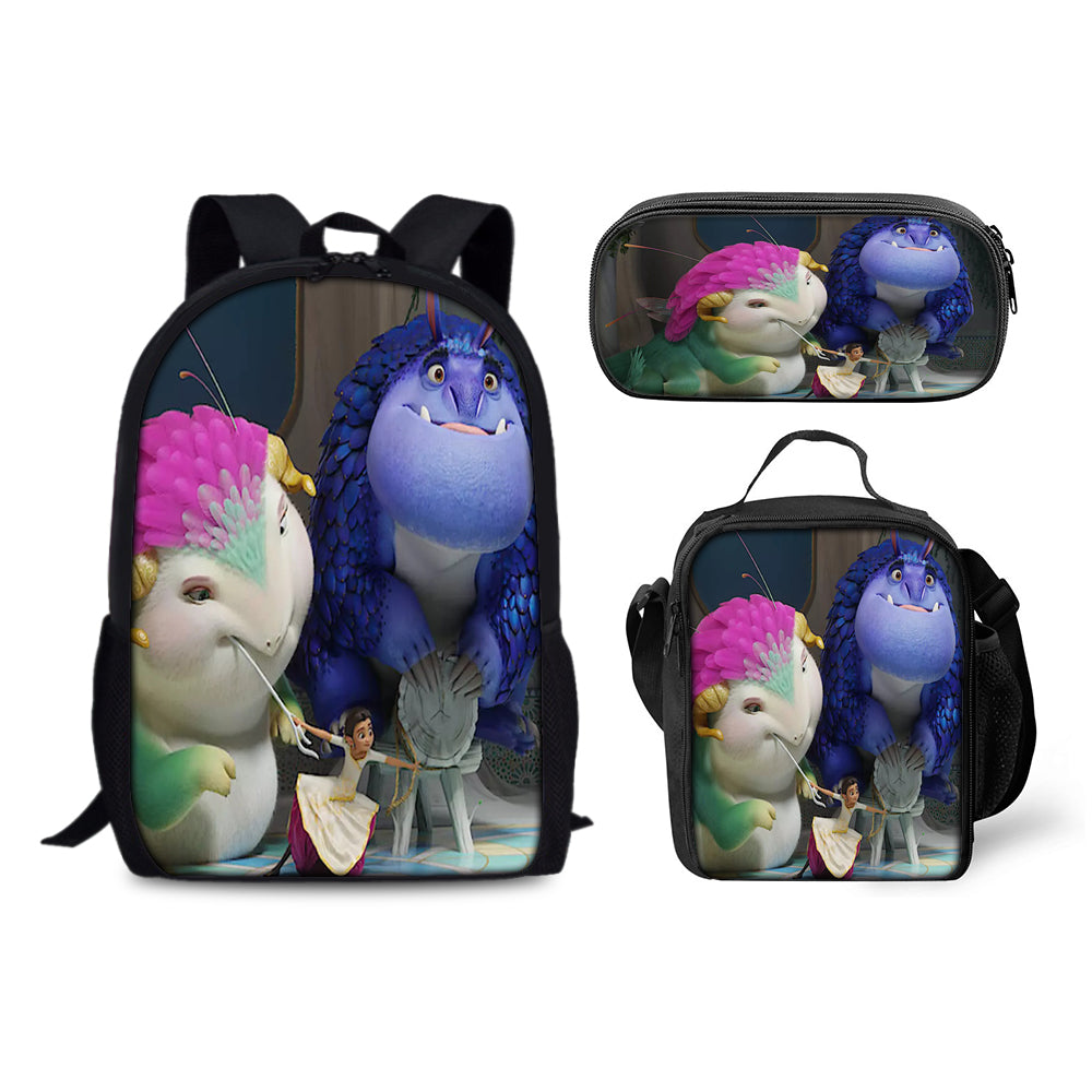 Spellbound Schoolbag Backpack Lunch Bag Pencil Case 3pcs Set Gift for Kids Students