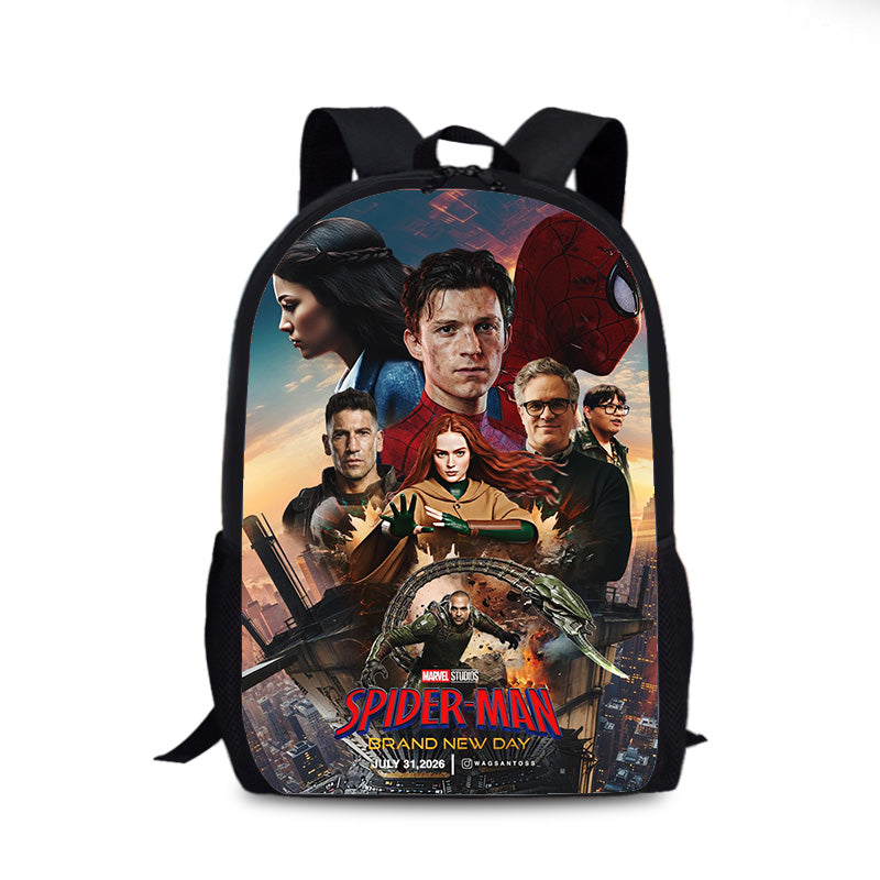Spider Man Brand New Day Backpack School Sports Bag