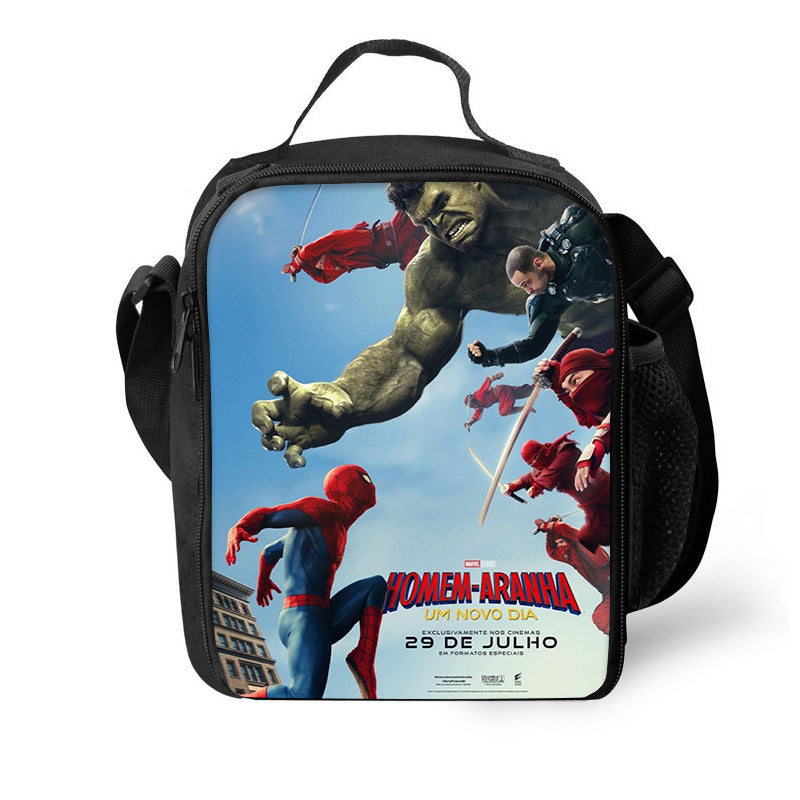 Spider Man Brand New Day Lunch Bag for Boy Kids Thermos Cooler Adults Tote Food Lunch Box