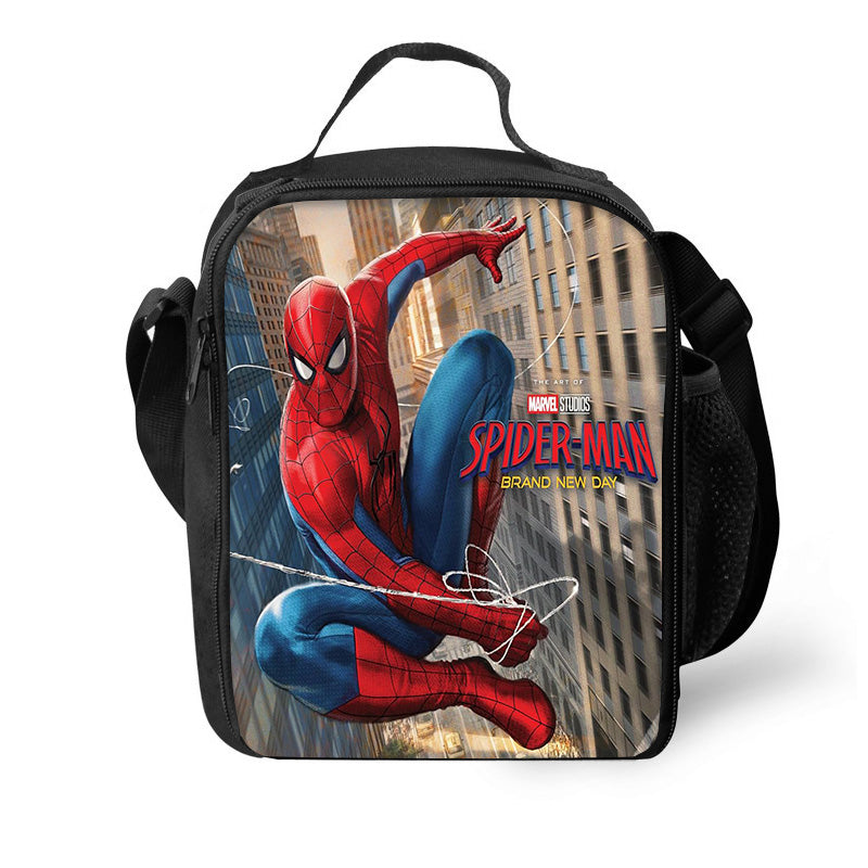 Spider Man Brand New Day Lunch Bag for Boy Kids Thermos Cooler Adults Tote Food Lunch Box