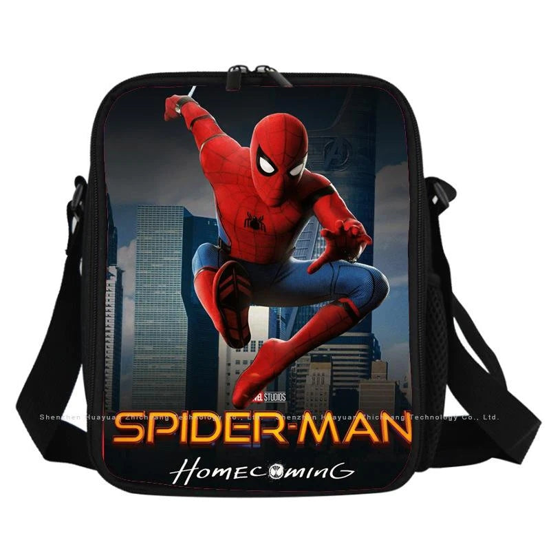 Spider Man Far From Home Lunch Box Bag Lunch Tote For Kids