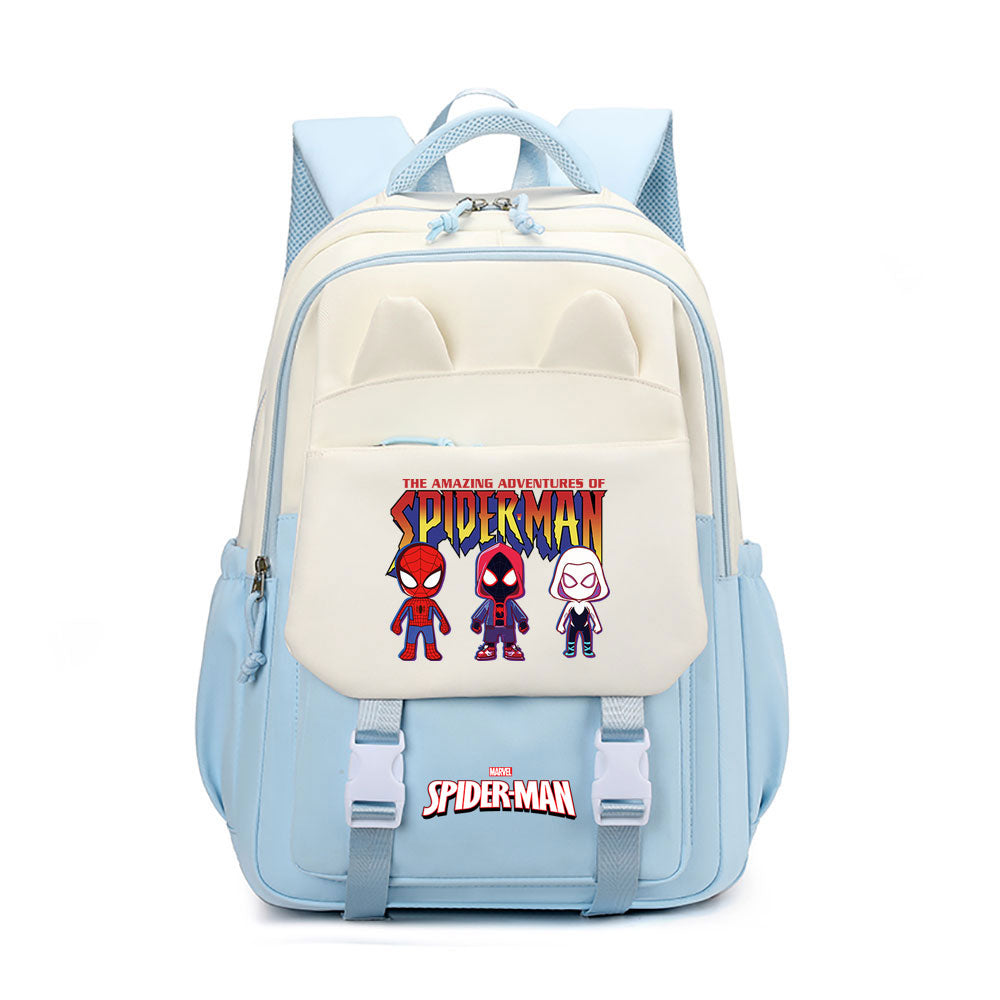 Spider Man Gwen Waterproof Backpacks Kids School Bags Teenagers Backpack