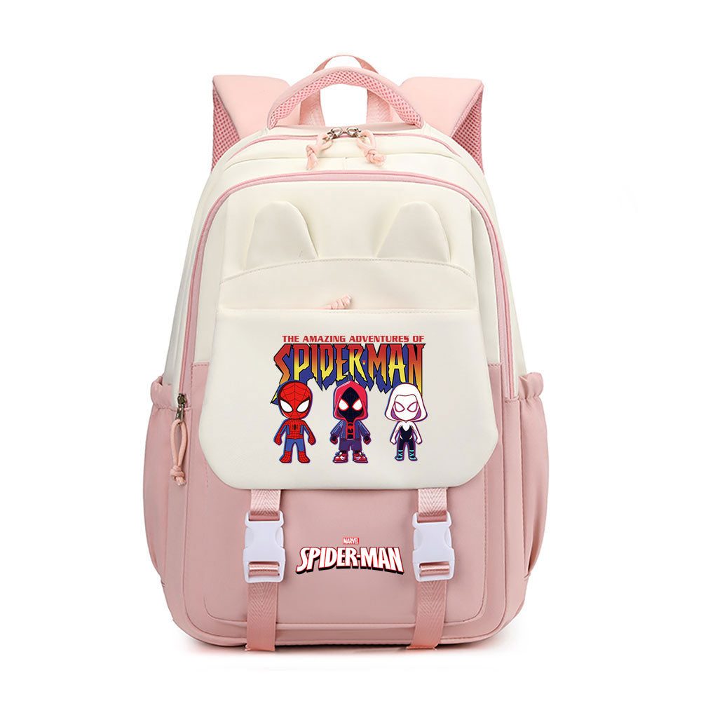 Spider Man Gwen Waterproof Backpacks Kids School Bags Teenagers Backpack