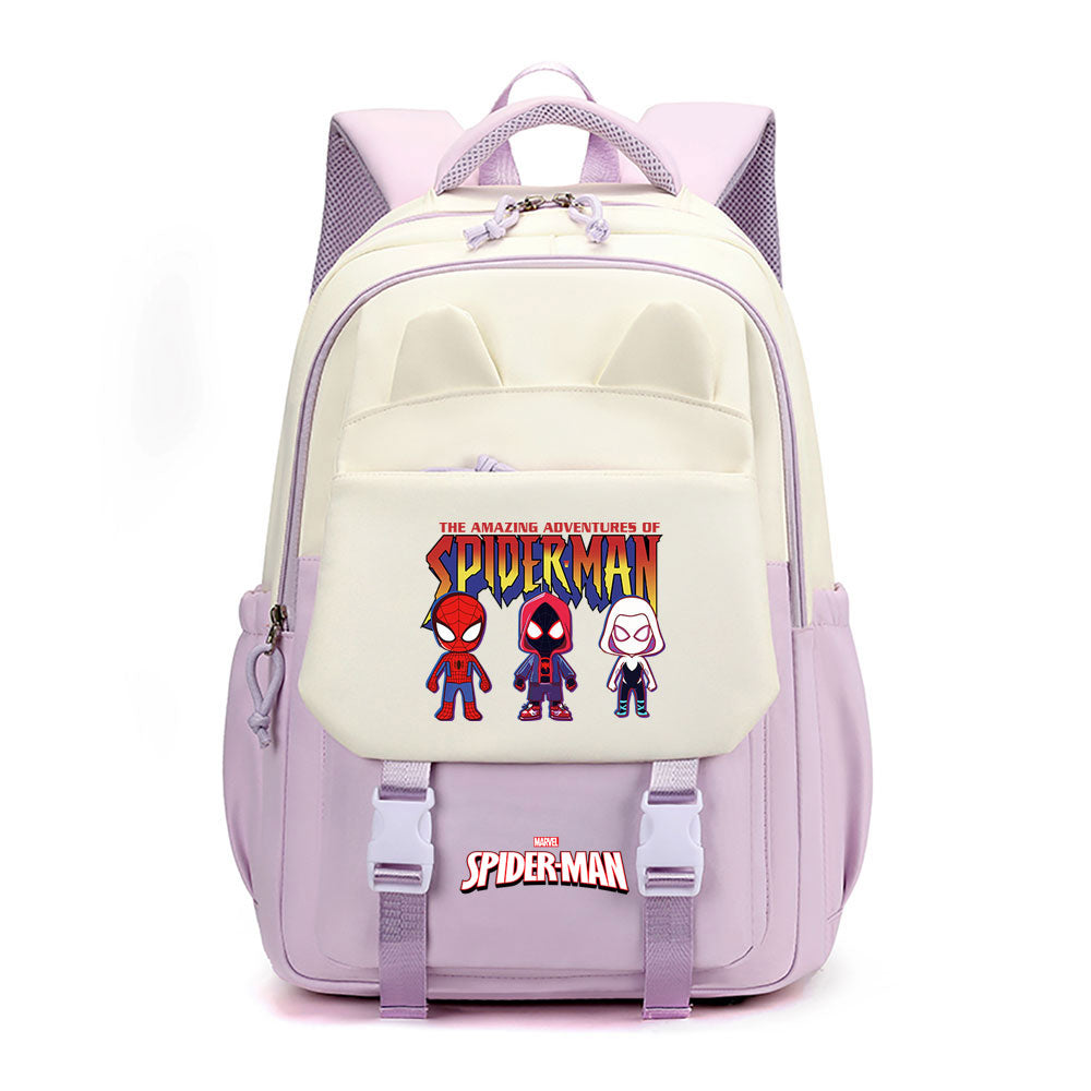 Spider Man Gwen Waterproof Backpacks Kids School Bags Teenagers Backpack