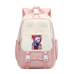 Spider Man Gwen Waterproof Backpacks Kids School Bags Teenagers Backpack