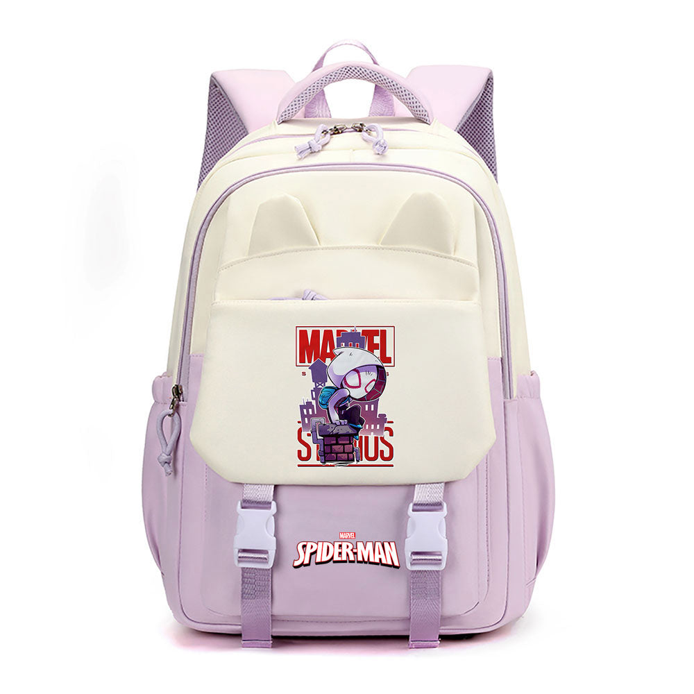 Spider Man Gwen Waterproof Backpacks Kids School Bags Teenagers Backpack