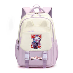 Spider Man Gwen Waterproof Backpacks Kids School Bags Teenagers Backpack