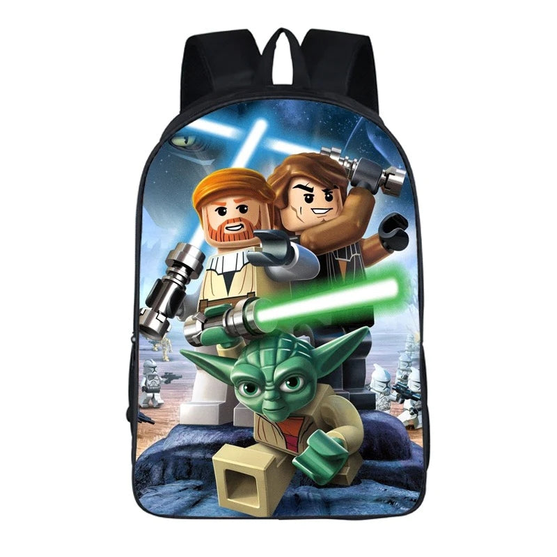 Star Wars Lego Backpack School Sports Bag