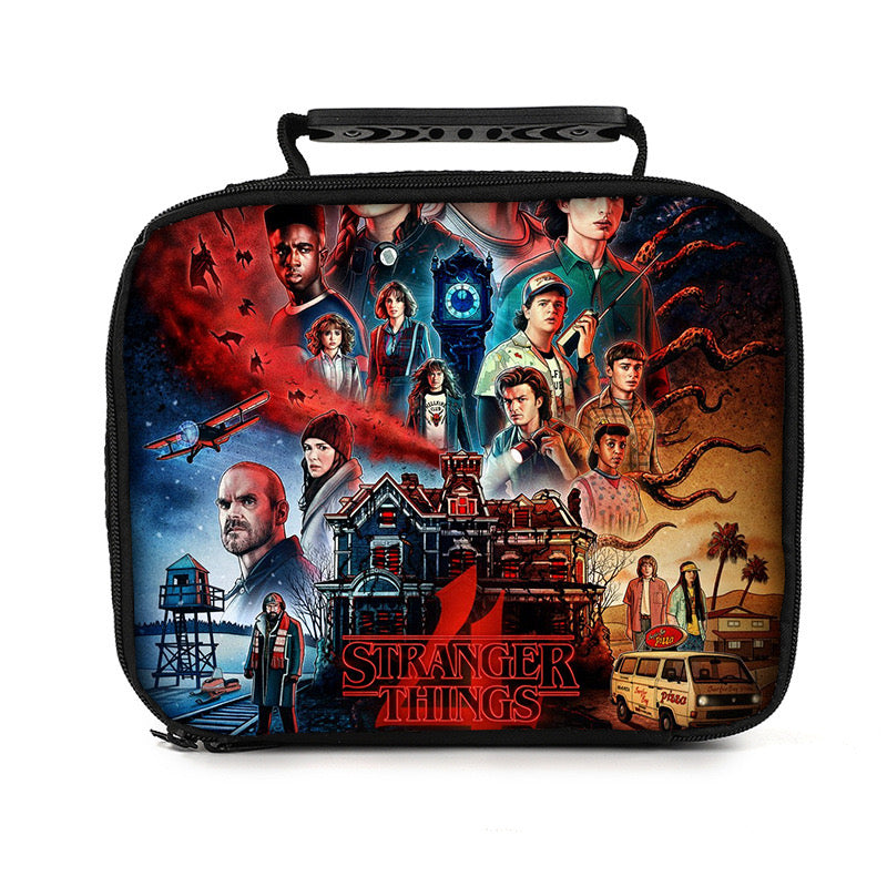 Stranger Things Demogorgon Lunch Box Bag Lunch Tote For Kids