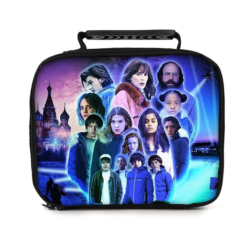 Stranger Things Demogorgon Lunch Box Bag Lunch Tote For Kids