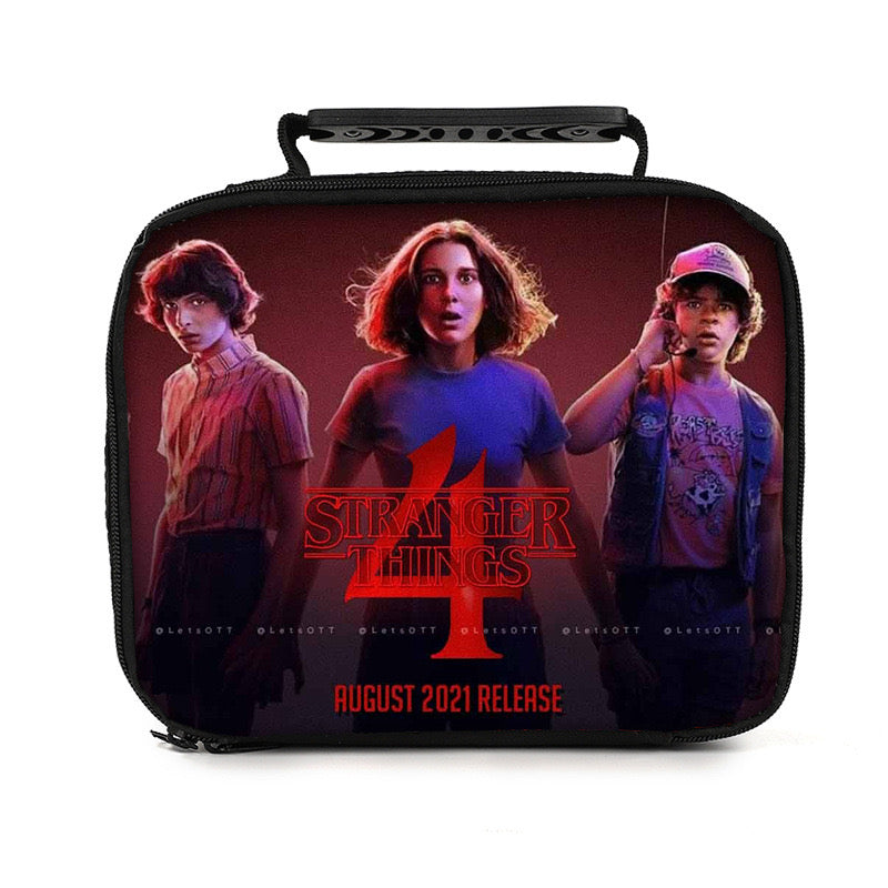 Stranger Things Demogorgon Lunch Box Bag Lunch Tote For Kids